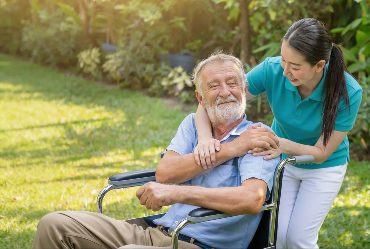Care professional in the Bay Area providing services at home