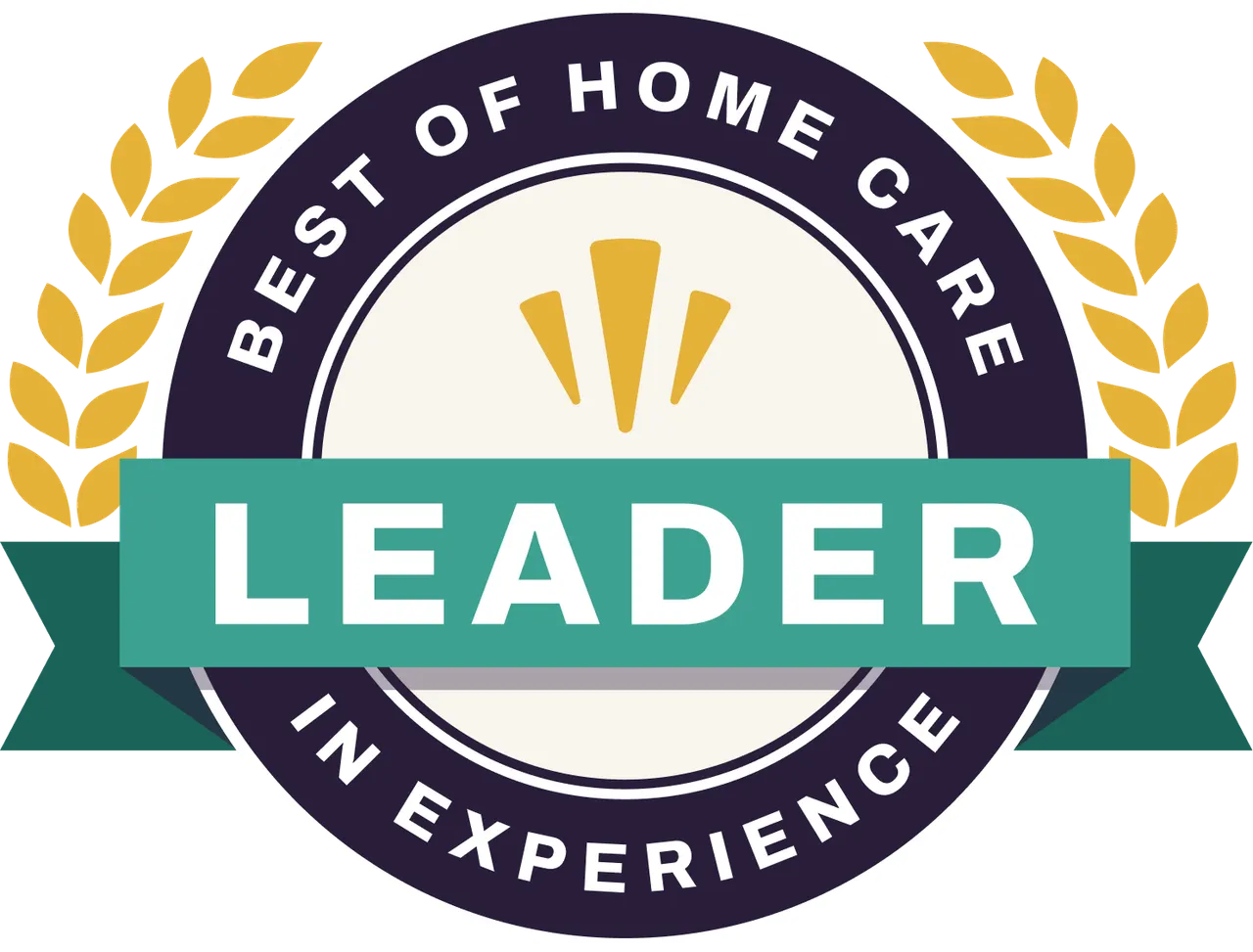 Best of Home Care Leader in Experience Logo
